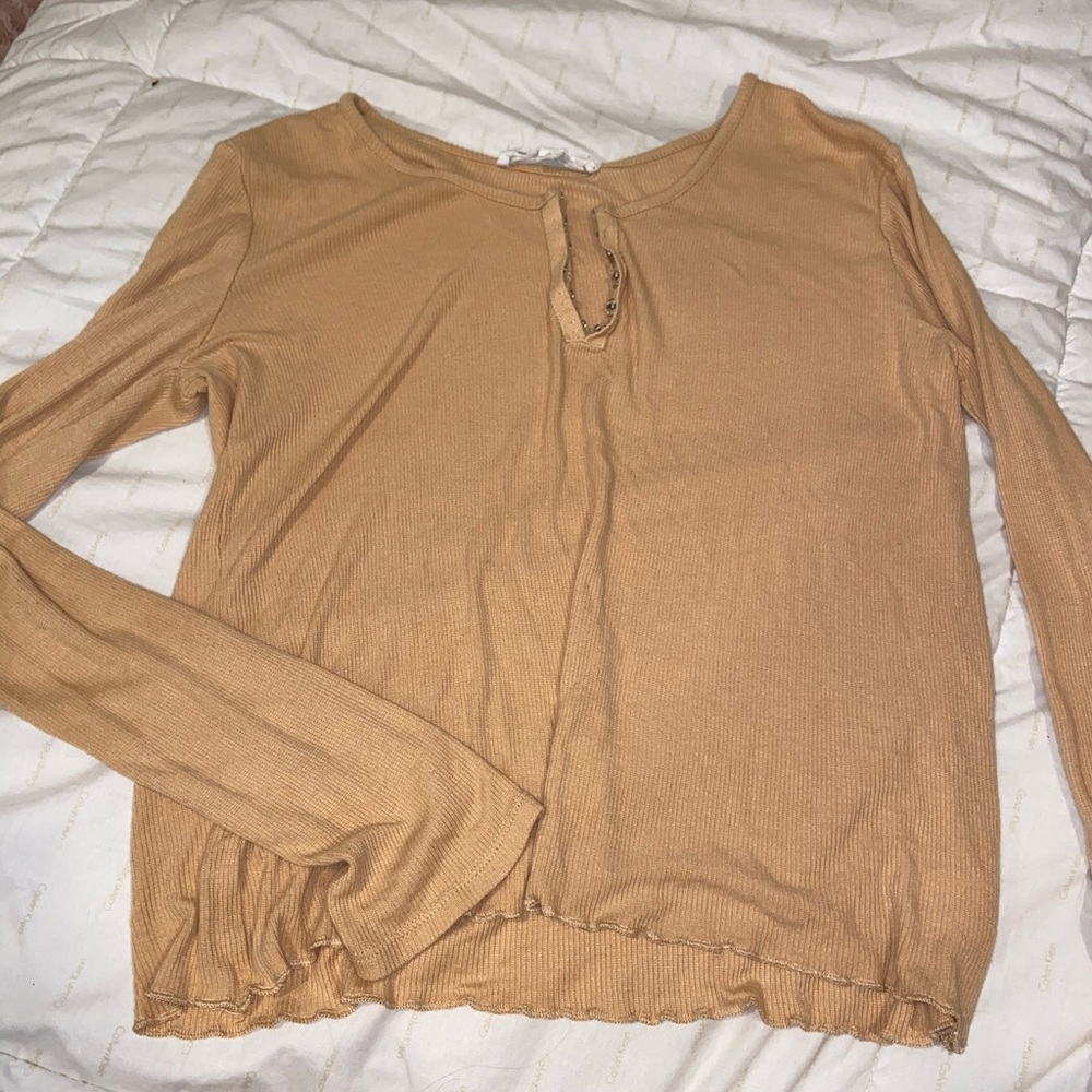 yellow long sleeve